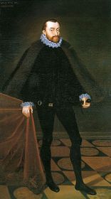 Репродукція картини 19-го століття, зразком якої є портрет Петера Вока датований 1580 г