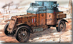 Бронеавтомобілі Остін були розроблені британською фірмою по російським замовленням
