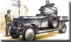 Бронеавтомобіль Збройних сил Великої Британії, розроблений в 1914 році фірмою Rolls-Royce, широко застосовувався на Західному фронті під час Першої світової війни