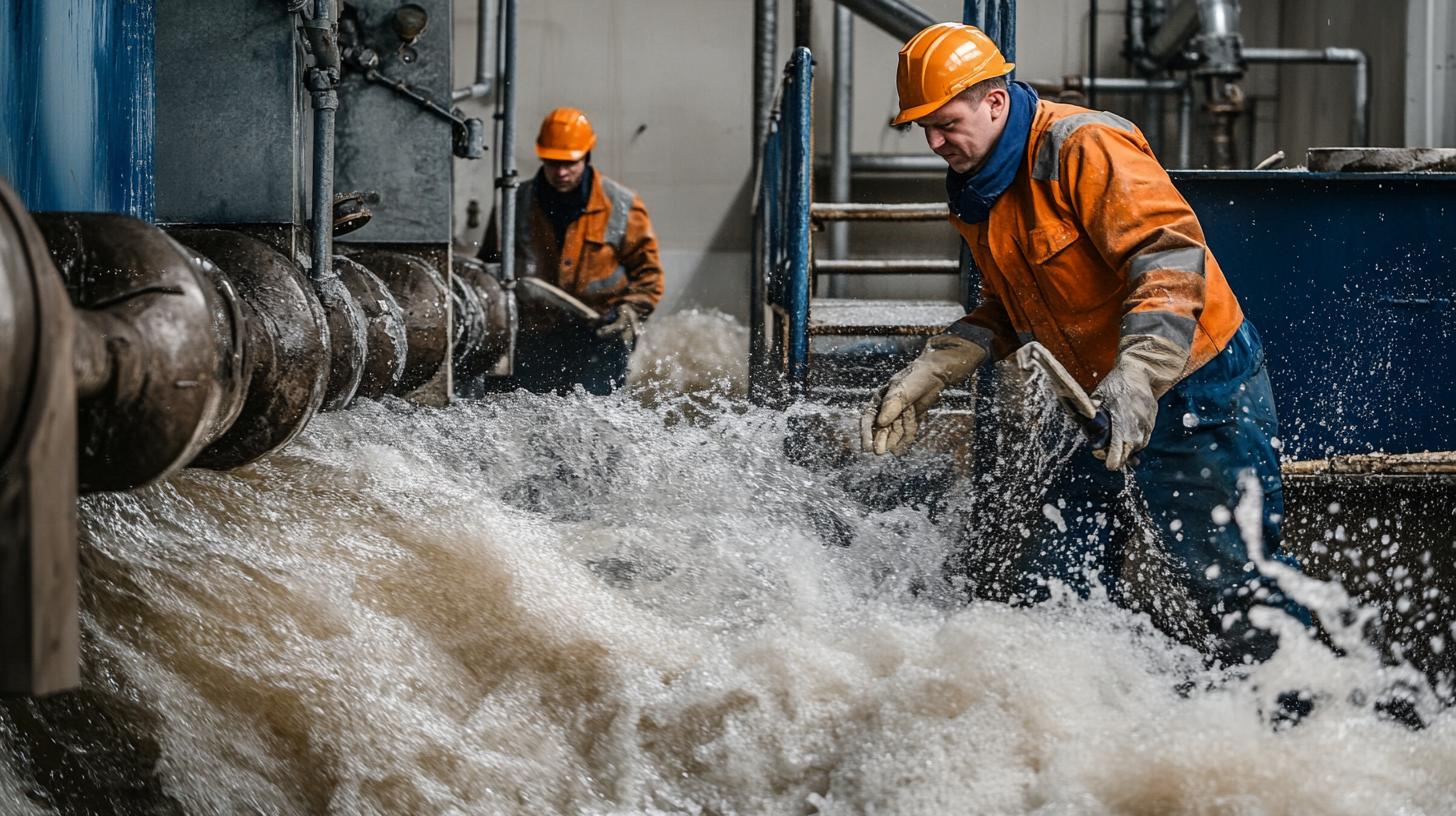 Гидродинамическая чистка канализации