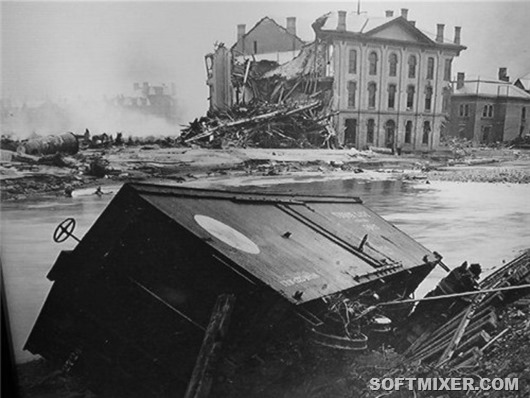 Вночі 30 травня ситуація стала критичною, коли навколишні дрібні річки і струмки поступово почали перетворюватися в бурхливі потоки, які вивертали з корінням дерева і зносили телеграфні стовпи