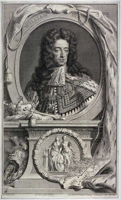 Jacobus Houbraken (1698-1780) After Sir Godfrey Kneller (1646-1723) Portrait of Portrait of William III of England (Fine Arts Museums of San Francisco)