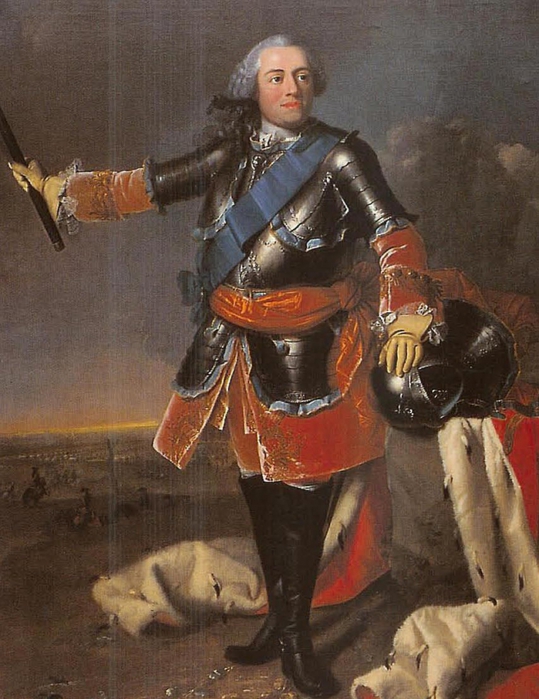 Portret van stadhouder Willem IV (overleden +1751)
