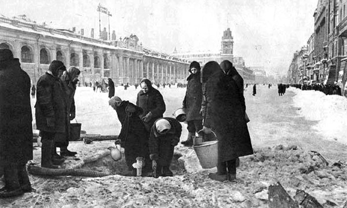 Захисники Ленінграда в дні блокади
