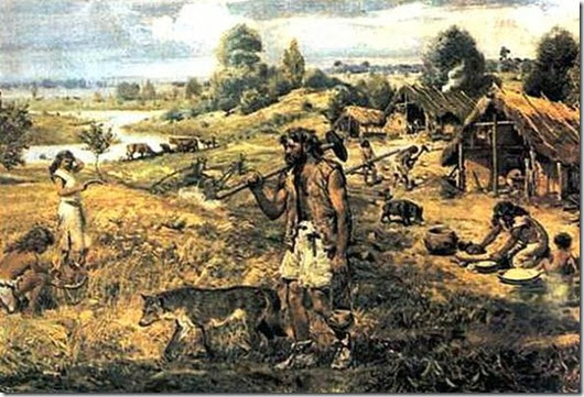 Як засіб рубки дерев і голів противника сокиру відомий з найдавніших часів, ще з кам'яного віку