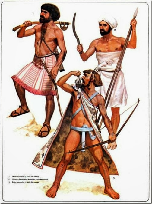 Сокирами були озброєні стародавні єгиптяни,