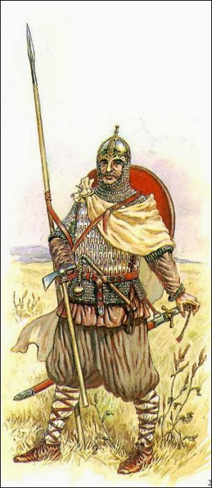 Сокирою були озброєні як піхотинці, так і вершники