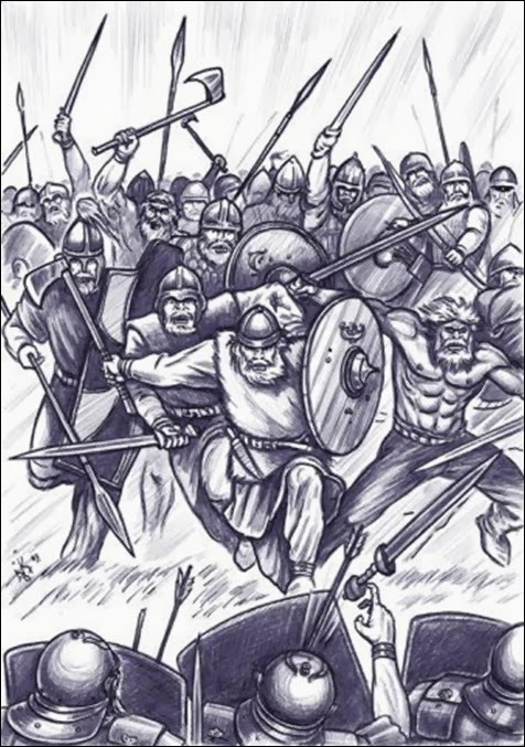 Такий стиль бою був відомий ще в Римі