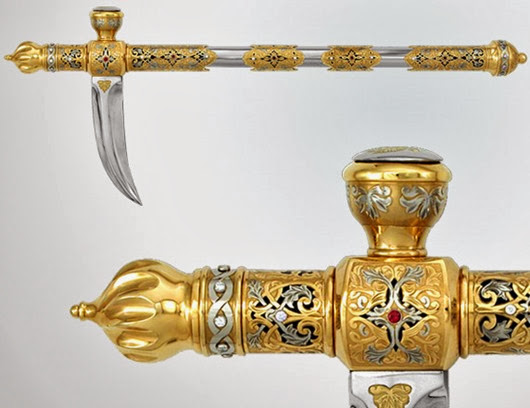 Чекан служив не тільки зброєю, він був відмінною приналежністю воєначальників