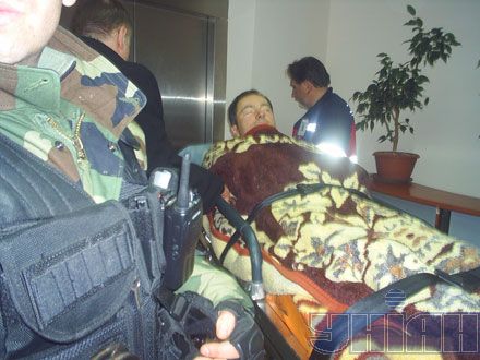 Інцидент стався під час того, як представники служби виконання покарань намагалися забрати Рудьковського назад до СІЗО