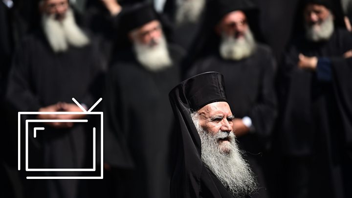 Святослав Хоменко, Віталій Червоненко Бі-бі-сі, Стамбул   Image caption 89-річного Філарета (в центрі) в Києві називають найімовірнішим главою ще не створеної церкви   Слава Україні