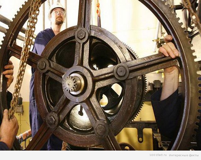 П'ятитонний годинниковий механізм дуже надійний