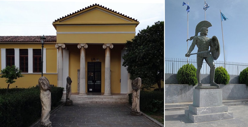 Тут же знаходяться торгові приміщення для публіки, яка збирається на уявлення