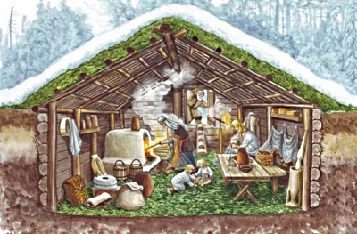 Вулиці стали замащівалась дерев'яними настилами, застосовувався дренаж і інші способи осушення грунту, що дозволяли займати під поселення сирі ділянки