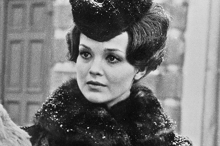 Світлана Пєнкіна в ролі Каті під час зйомок фільму режисера Василя Ординського Ходіння по муках