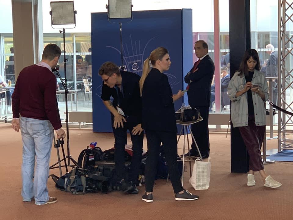 Володимир Ар'єв вимагає від компетентних служб Ради Європи вжити термінових заходів у зв'язку з некоректною поведінкою російських журналістів