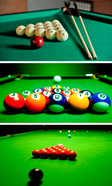 Перш за все, ви вже напевно визначилися з тим, у що хочете грати: російський більярд (= піраміда), американський пул або, може, англійська снукер