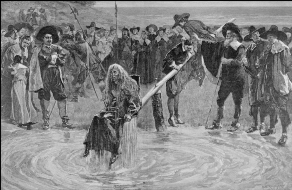 У середньовіччі існували суди, на яких звинувачували відьом в чаклунстві, це були ведовскіе процеси