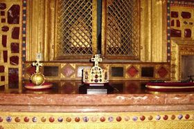 Капела Святого Хреста (Фото: Lucie Zemanová)   У 1981 році капела була закрита на реставрацію, тому як її стан був, без перебільшення, катастрофічних