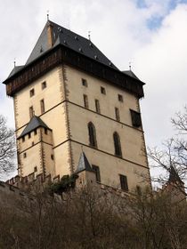 Велика вежа (Фото: Барбора Кментова)   Ми в невеликій каплиці Святої Катерини, сюди Карл IV любив приходити на самоті