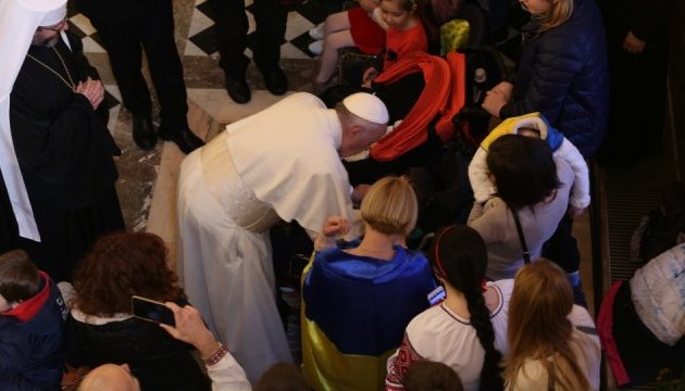 Папа Римский в Риме / Фото: Лана Самохвалова, Укринформ