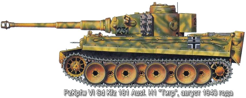 Німецький важкий танк «Тигр» - небезпечний важкоатлет