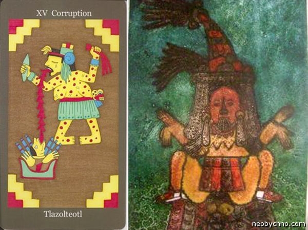 Богиня вважалася покровителькою бань, в яких ацтеки очищали тілеса - правильно, від бруду