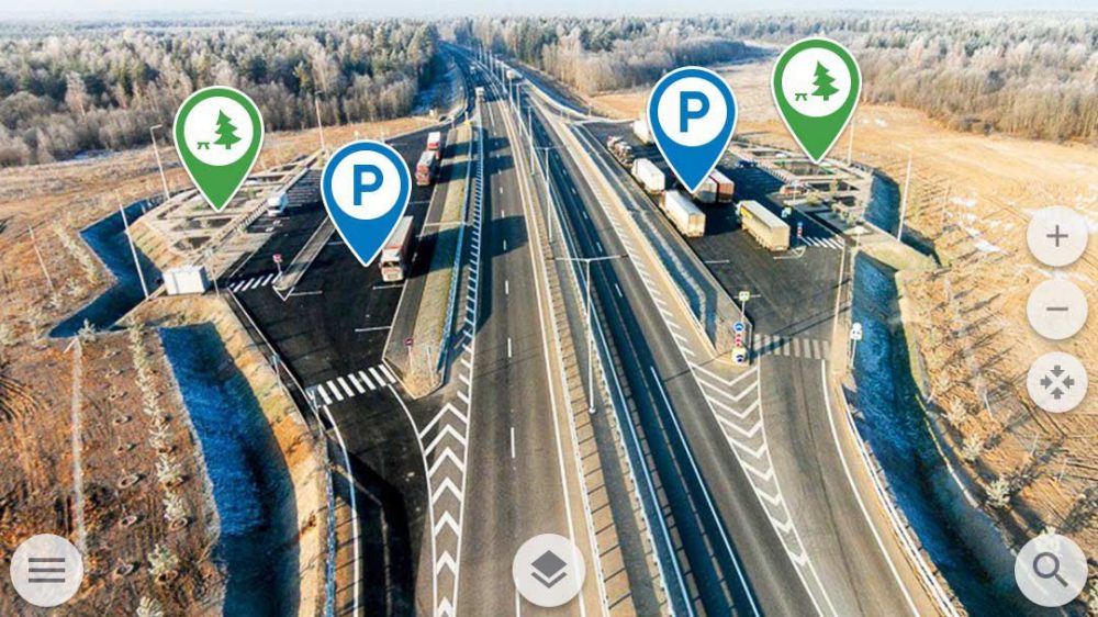 Брак паркувальних місць і непоінформованість водіїв комерційного транспорту про місця відпочинку часто стають загрозою дорожньої безпеки