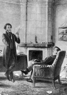 Сюжет її простий: поет читає одному свої вірші