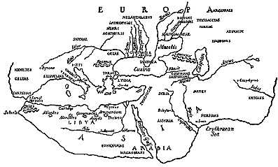 (Карта Геродота (450 до н