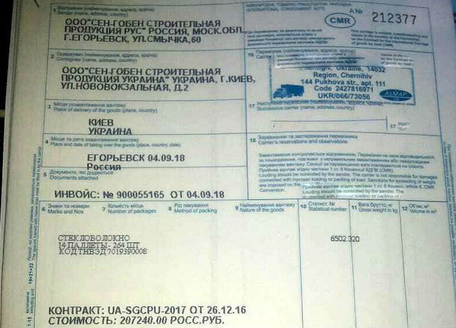 Що не можна провозити через російський кордон з особистих продуктів