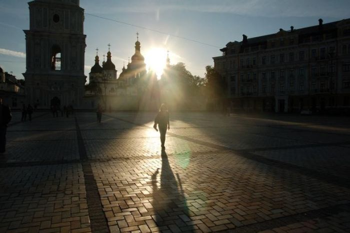 На території Софійського собору: