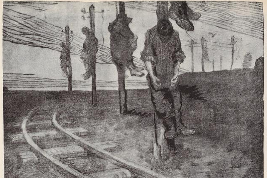 До цього в 1906 р міністр внутрішніх справ Столипін запровадив військово-окружні і військово-польові суди, заборонивши включати до складу цих судів професійних юристів - суди без адвокатів, без можливості подати апеляцію, з правом винесення та виконання протягом 24 годин смертних вироків