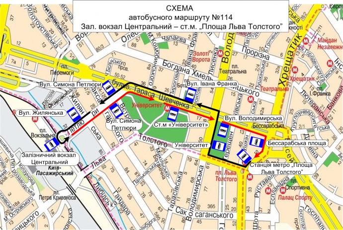 Труханівська - парк Муромець (Дружби народів)