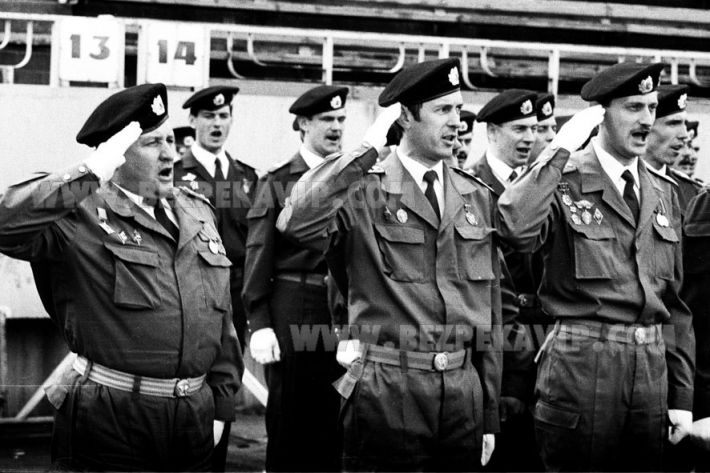 Київський ОМОН на стройовому огляді