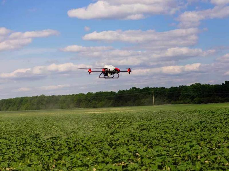  дрони для внесення пестицидів: 
