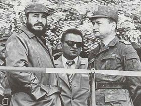 Фідель Кастро і Войцех Ярузельський (праворуч), 1972 р   «Ми підписали договір з Польщею