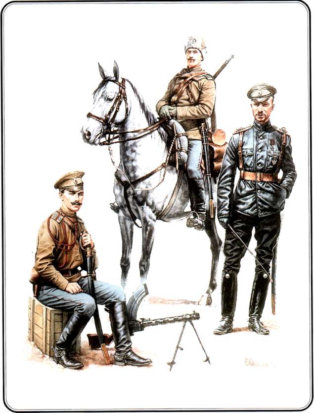 У регулярної кавалерії носився багнет, що кріпився до піхвах шашки зразка 1881 р
