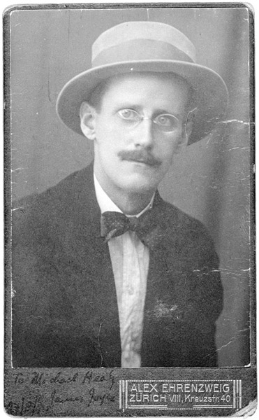 Джеймс Джойс, 1915, Цюріх