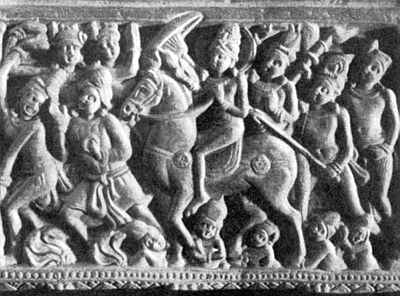 Згідно пізньої легендою, ці зустрічі ниспослали Сиддхартхе боги, самі живуть в колесі страждань-перероджень і спраглі звільнення