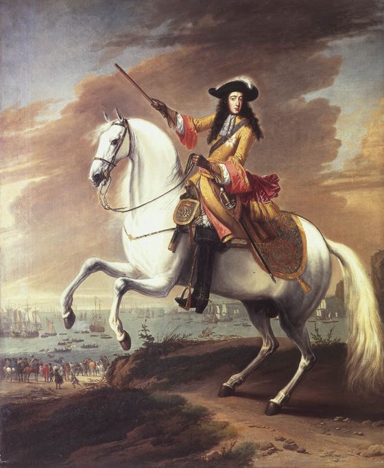 Jan Wyck (1644-1702) William III landing at Brixham, Torbay, 5 November 1688 (1688)