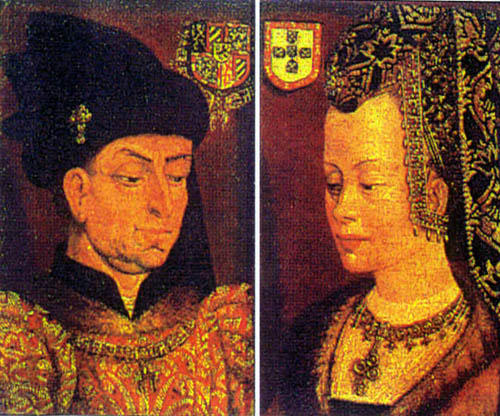 Портрет Філіпа і Ізабелли,   Ізабелла показала себе прекрасним дипломатом фактично врегулювавши конфлікт між Гентського сукнороба в 1430 р