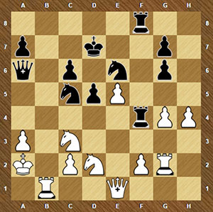Каспаров знову дивує вибором дебюту за чорних - захист Пірца-Уфімцева, яку, начебто, чорним кольором, він ніколи не грав