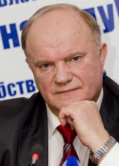 Геннадій Зюганов, кандидат в президенти Росії   Фото: Олег Харсеев