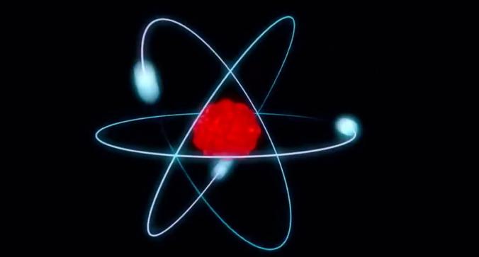 Обертання електронів навколо ядра атома в мікросвіті