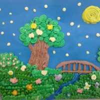 Пластілінографія в дитячому садку   Одна з улюблених технік декоративно-прикладного мистецтва у дошкільнят є пластілінографія