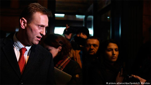 Російський опозиціонер Олексій Навальний у вівторок, 13 листопада, повідомив в своєму мікроблозі в Twitter, що йому закрили виїзд з   Росії