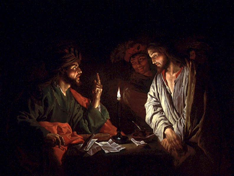 Маттіас Стом - Христос перед Кайяфою