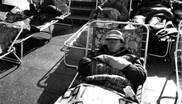 Студентське голодування тривала два тижні / Фото: Укрінформ