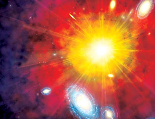Коли вік Всесвіту був менший 10-37 секунди в ній переважала квантова гравітація